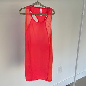 Orange Athleta Tank Top size S